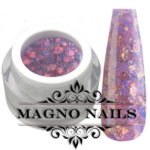UV Gel - Flieder - Confetti Gel - Mermaid Violet